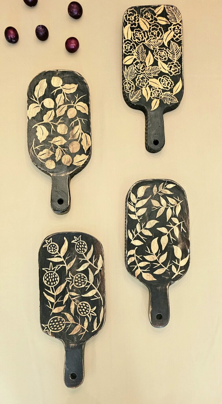 Bloom Handmade Wooden Chopping Board - Ohana Earth