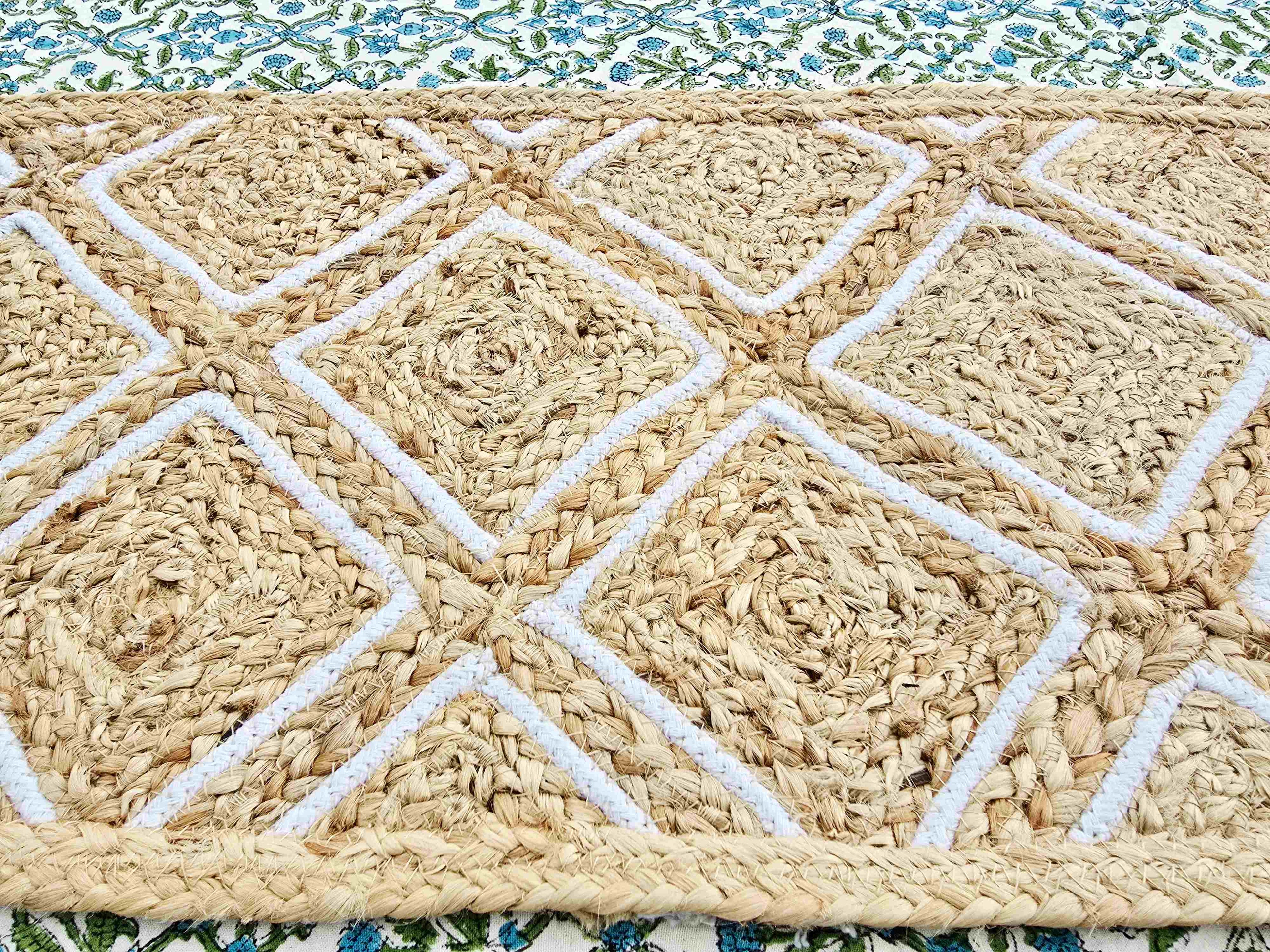 Just Jute Handmade Table Runner - Ohana Earth