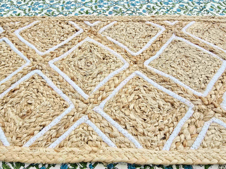 Just Jute Handmade Table Runner - Ohana Earth