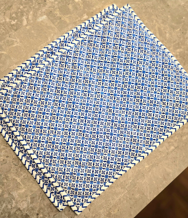 Cotton Quilted Handmade Placemats - Ohana Earth