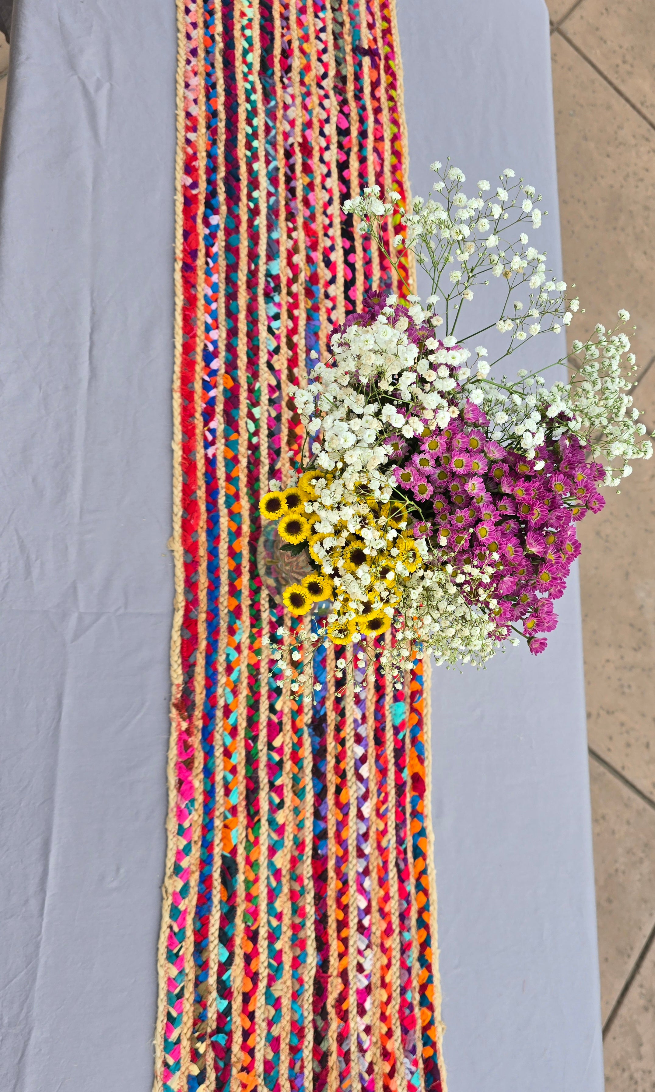 Jute Woven Handmade Table Runner - Ohana Earth