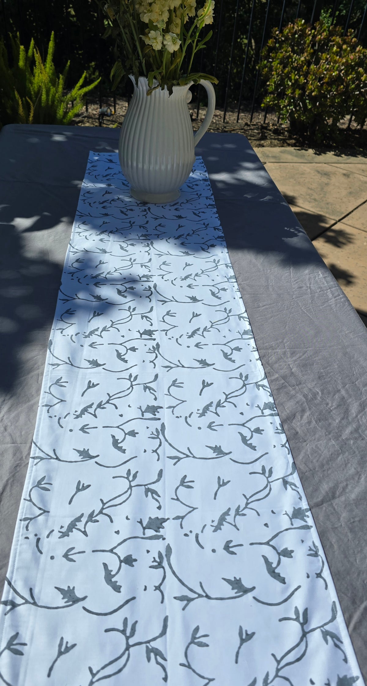 Organic Cotton Table Runner - Ohana Earth