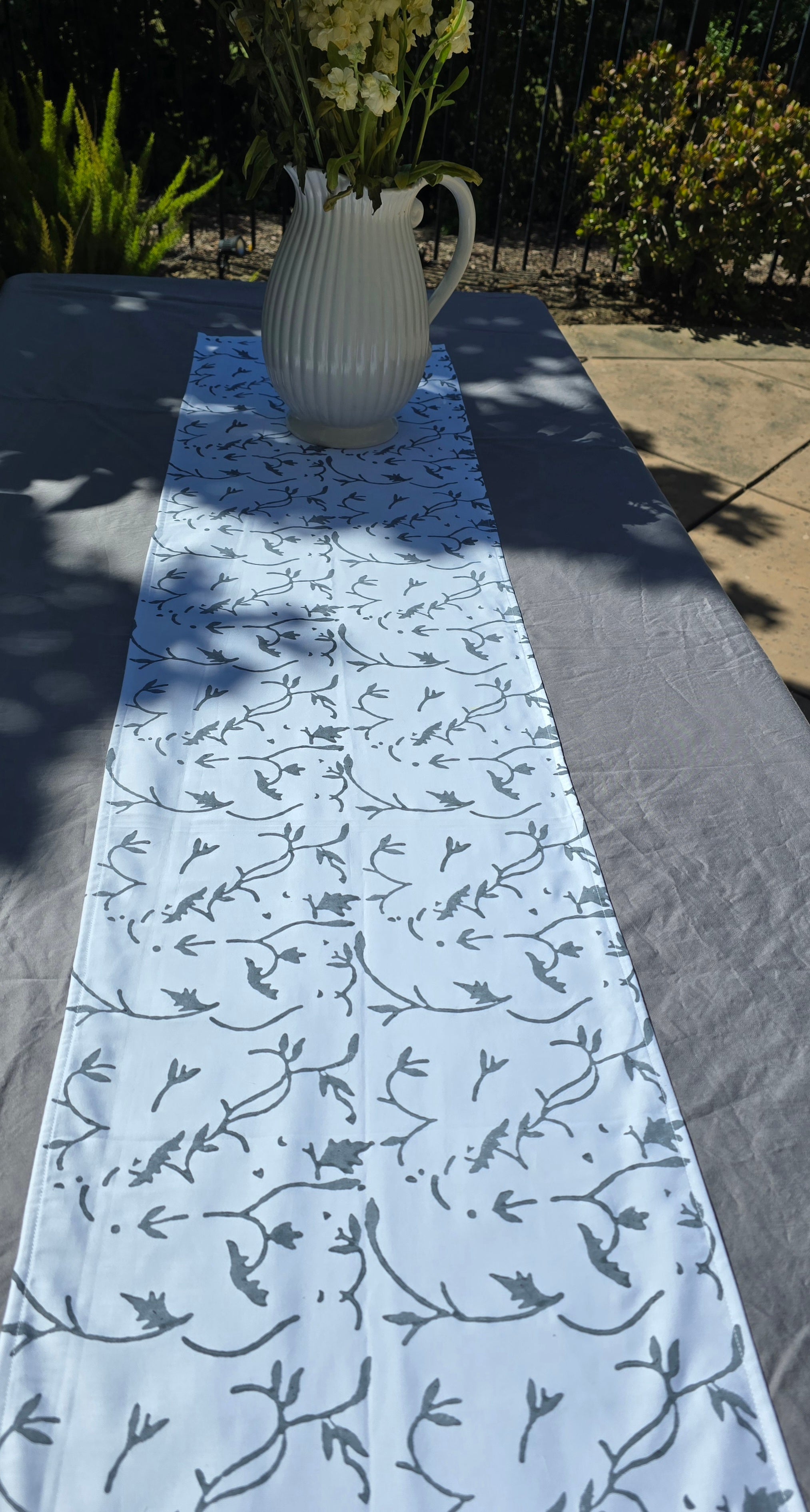 Organic Cotton Table Runner - Ohana Earth