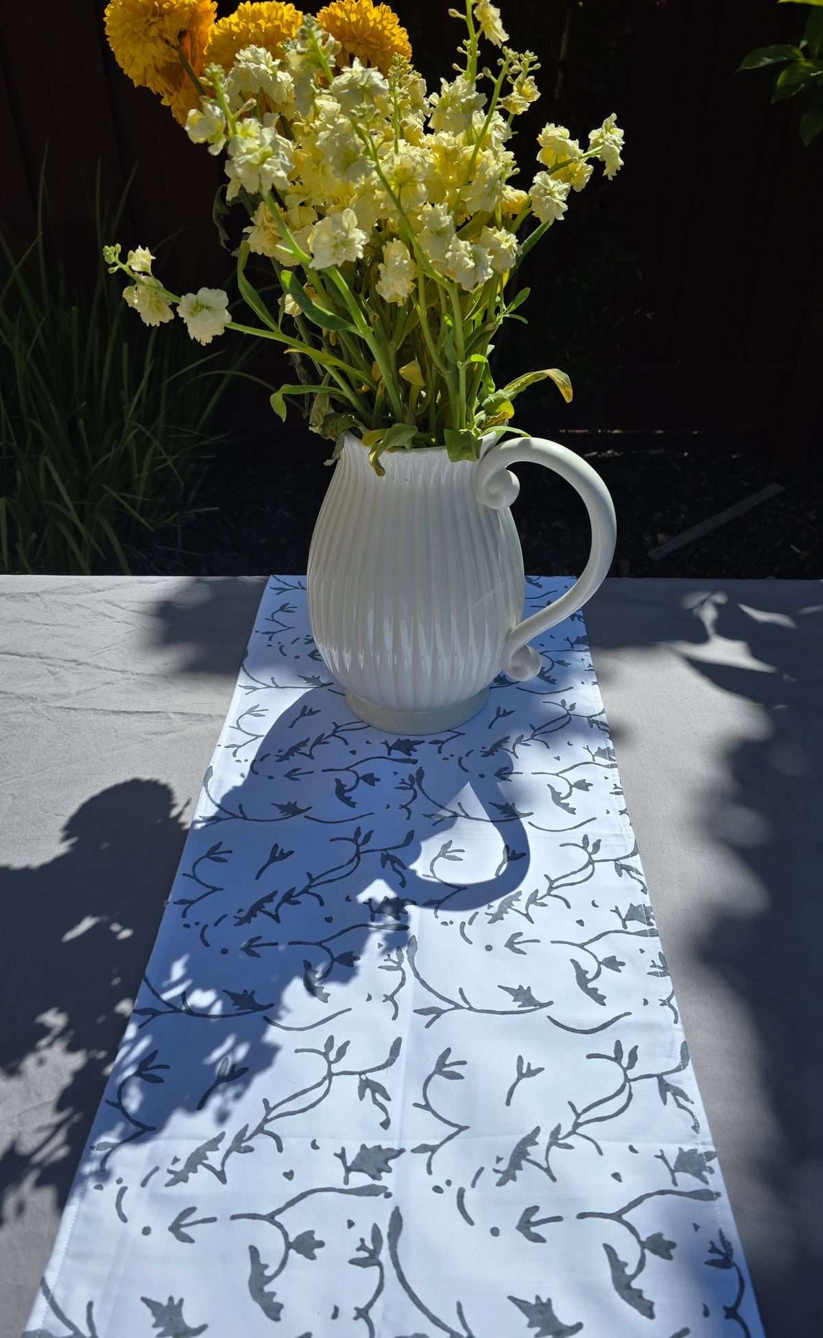 Organic Cotton Table Runner - Ohana Earth