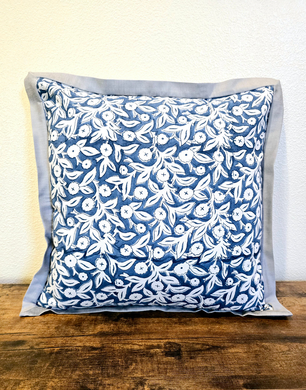 Pure Cotton Hand block Printed Cushion Cover - Ohana Earth