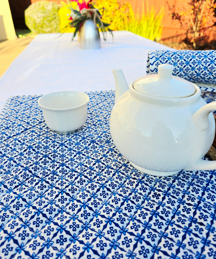 Cotton Quilted Handmade Placemats - Ohana Earth