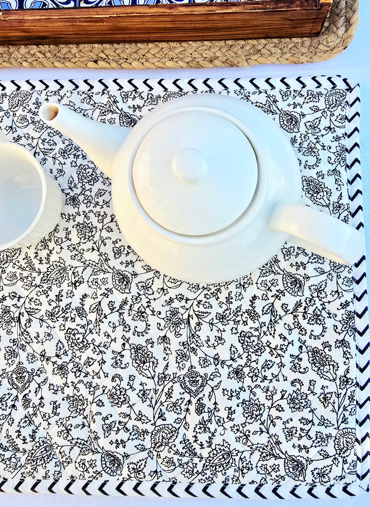 Cotton Quilted Handmade Placemats - Ohana Earth