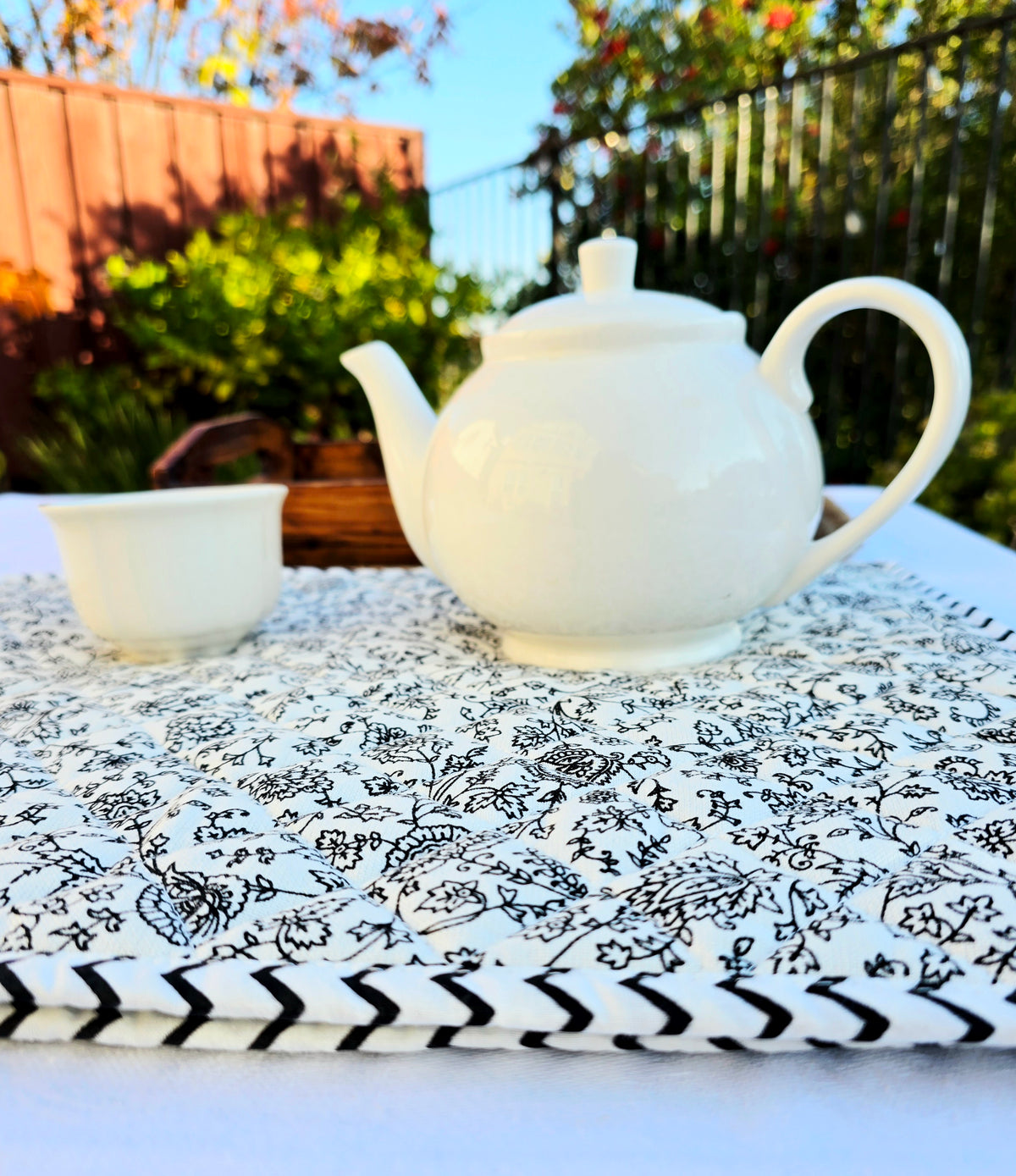 Cotton Quilted Handmade Placemats - Ohana Earth